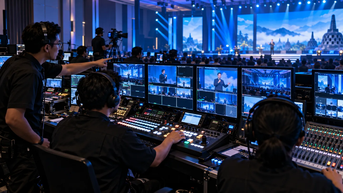 Live Streaming Professional untuk event lokal