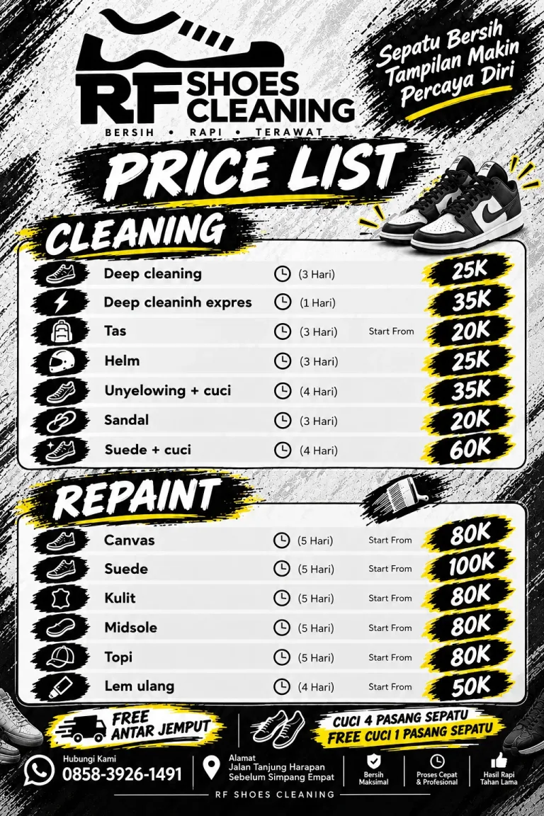 RF SHOES CLEANING
